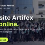 Universitatea ARTIFEX din București – noul website oficial este online